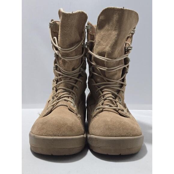 Belleville USGI Tan Combat Boots Women’s 5.5 Wide Vibram Cold Weather Military main image 7